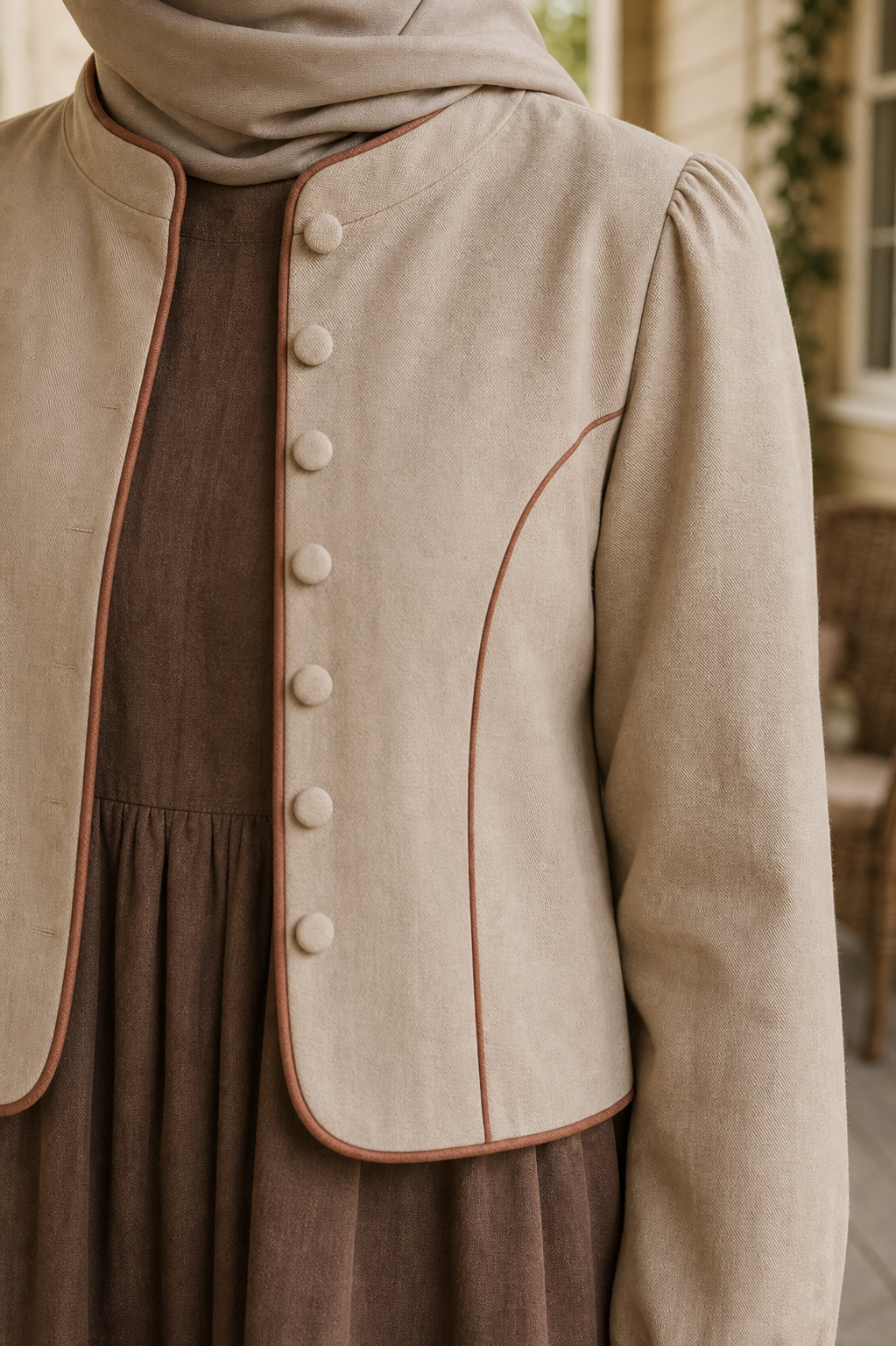 Marianne Walnut Detail