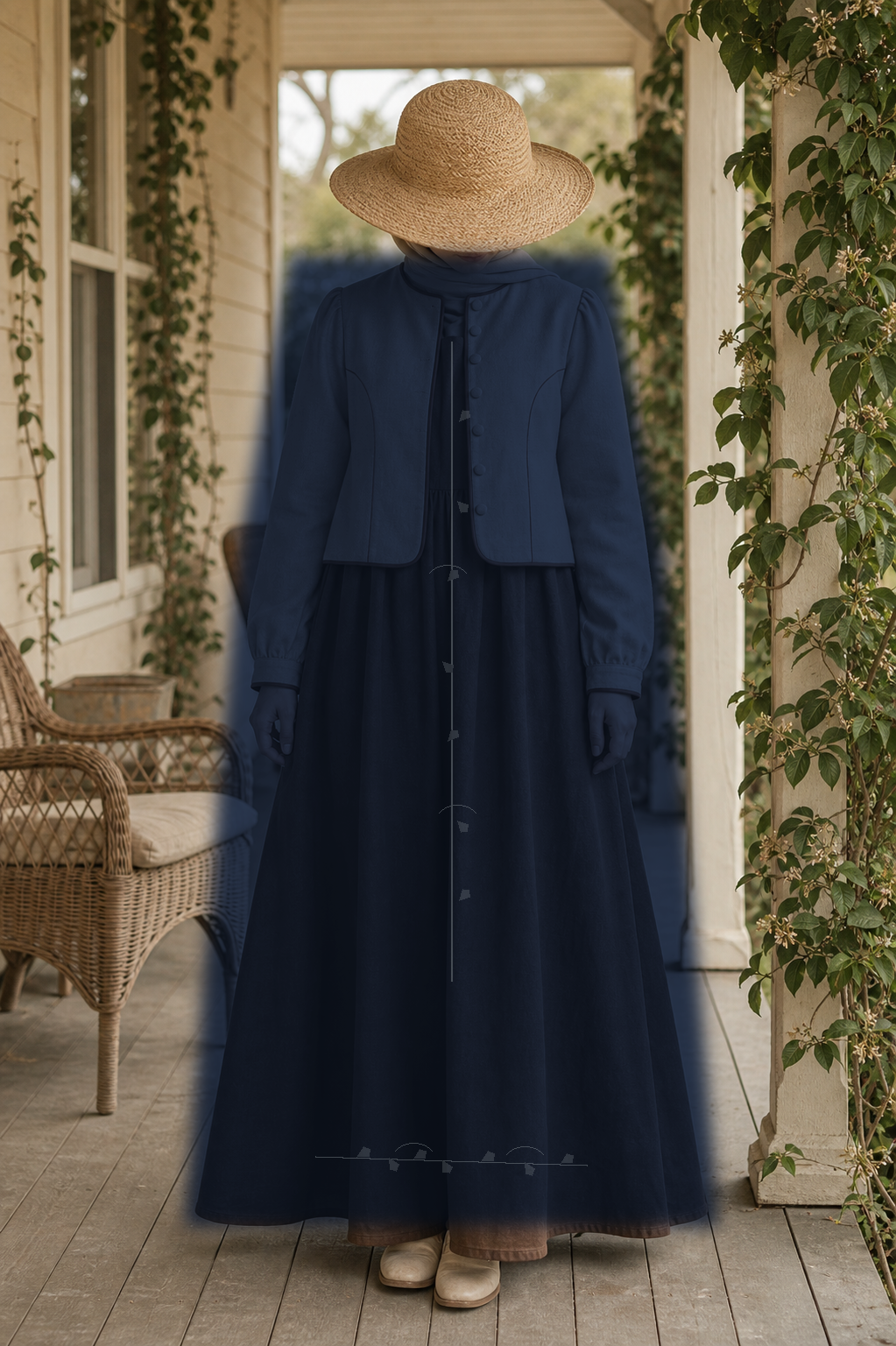 Marianne Navy Front