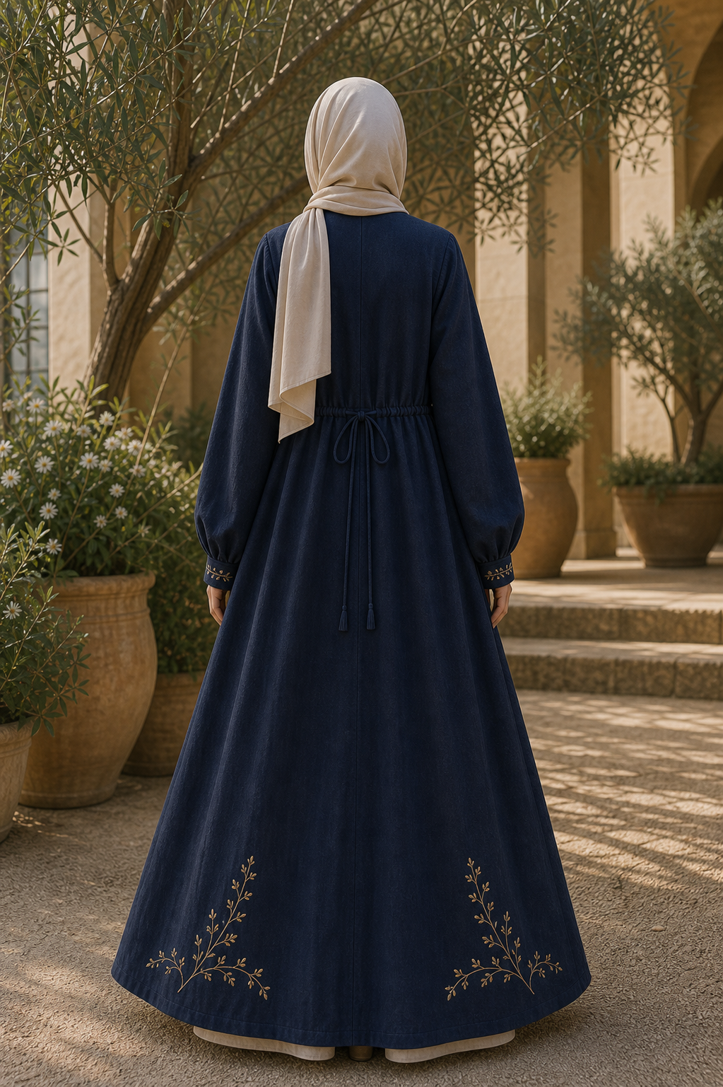 Garden Navy Back