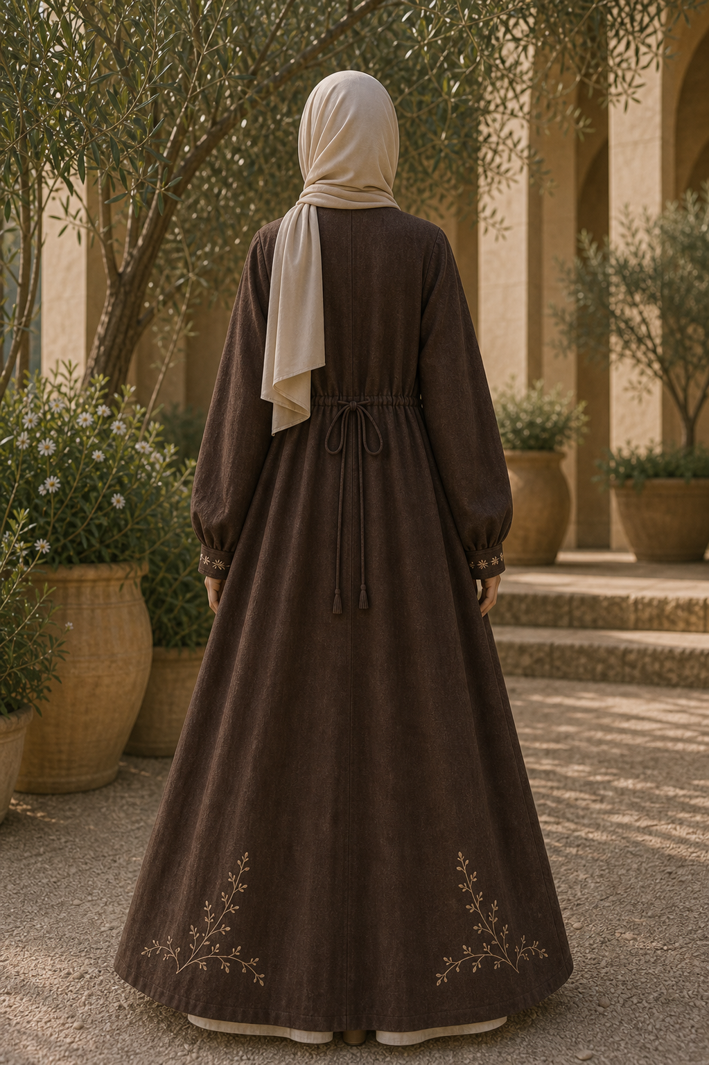 Garden Dark brown Back